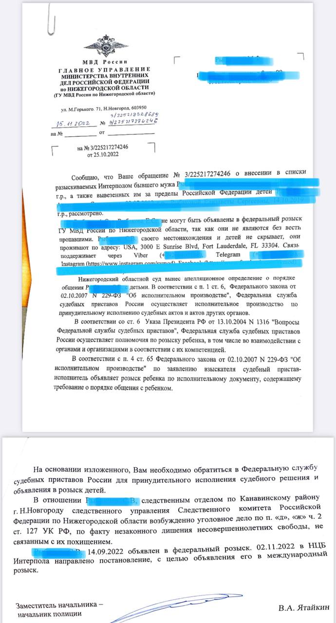 Брат и сестра незаконно вывезенные в США возвращены в РФ — 3